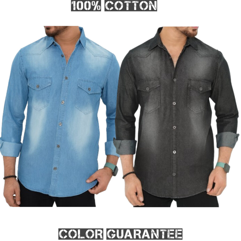 Denim Wash Full Shirt